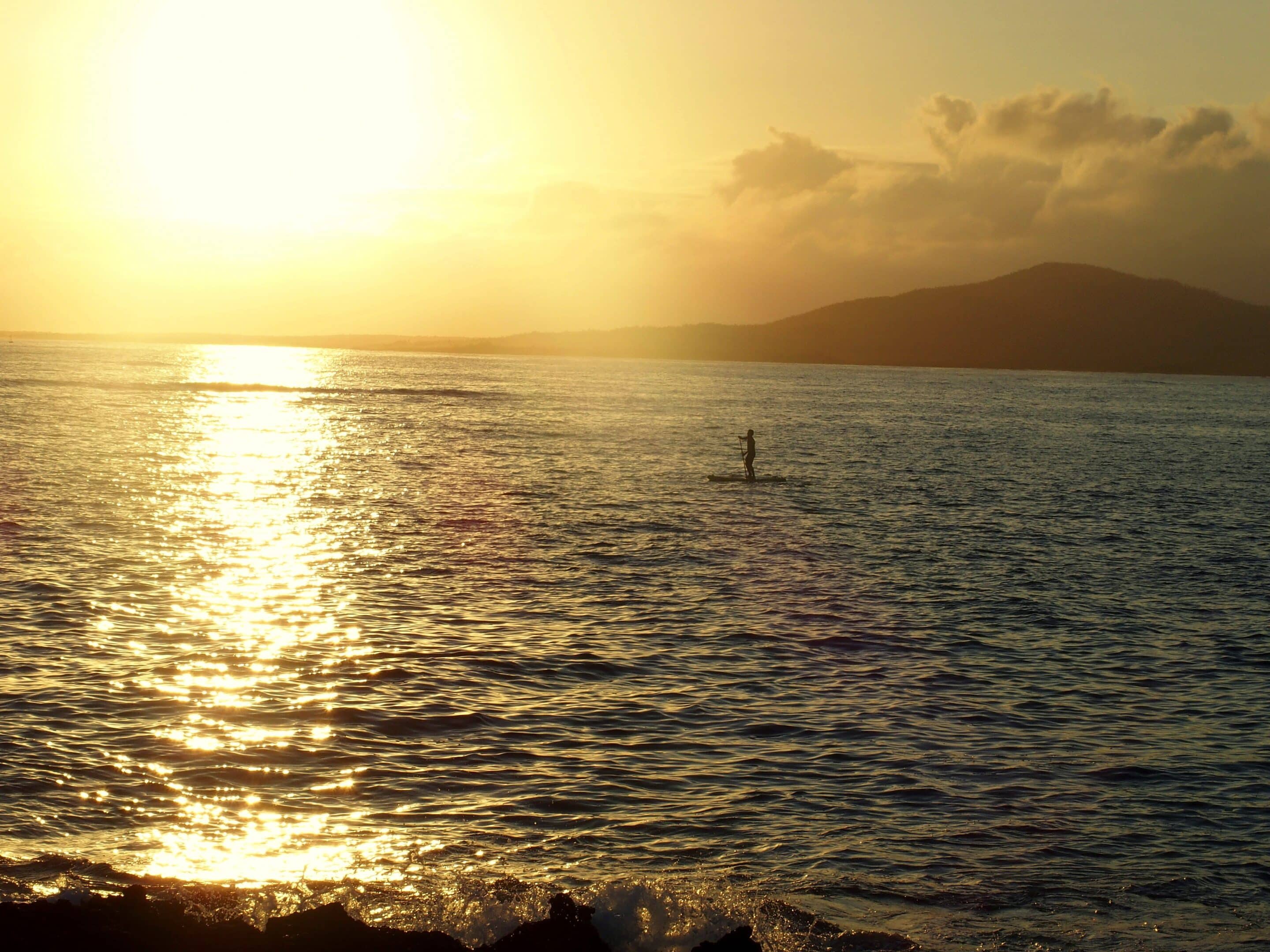 Soirée sur la playa Villamil - Galapagos