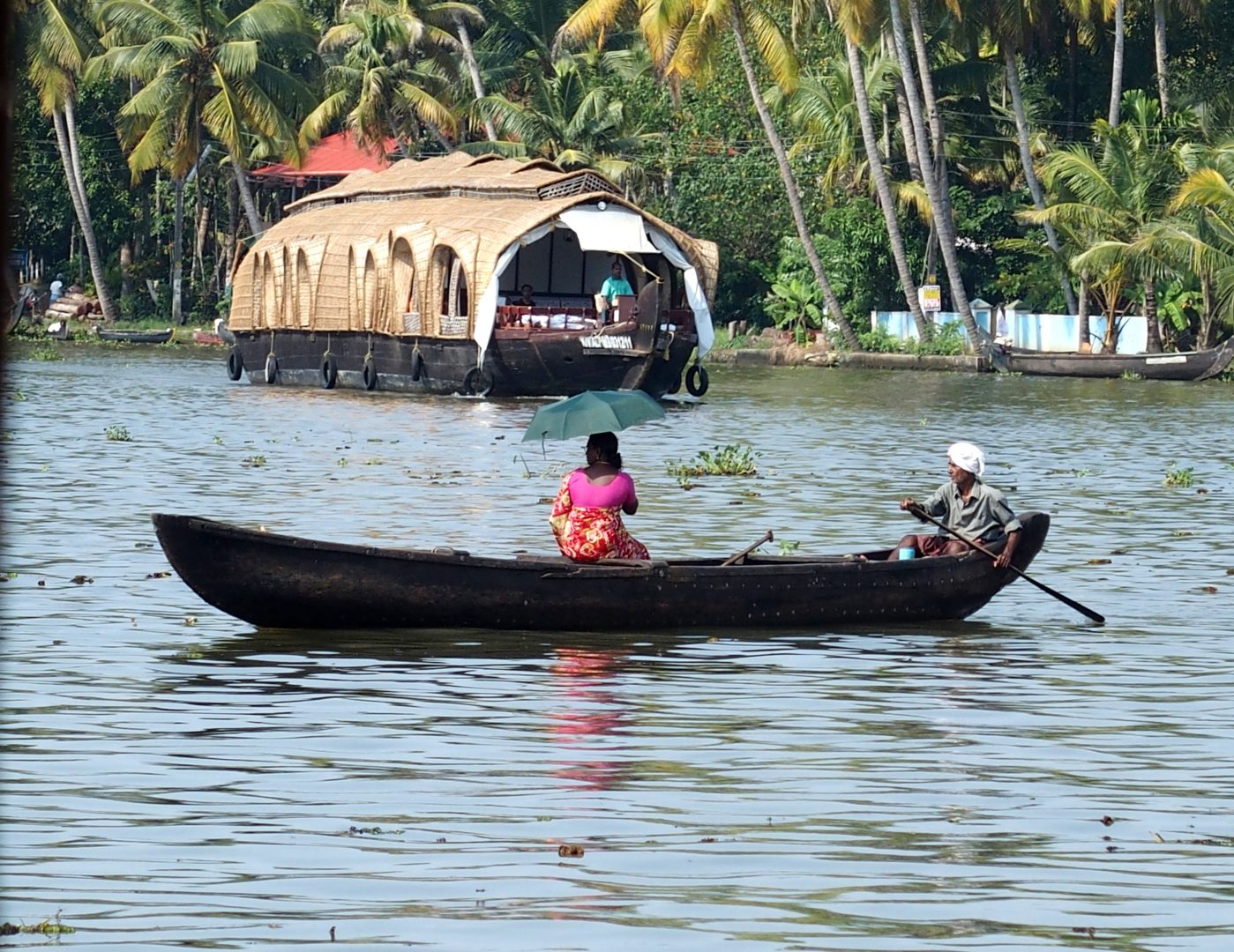 Houseboat à Alleypey Kerala Inde