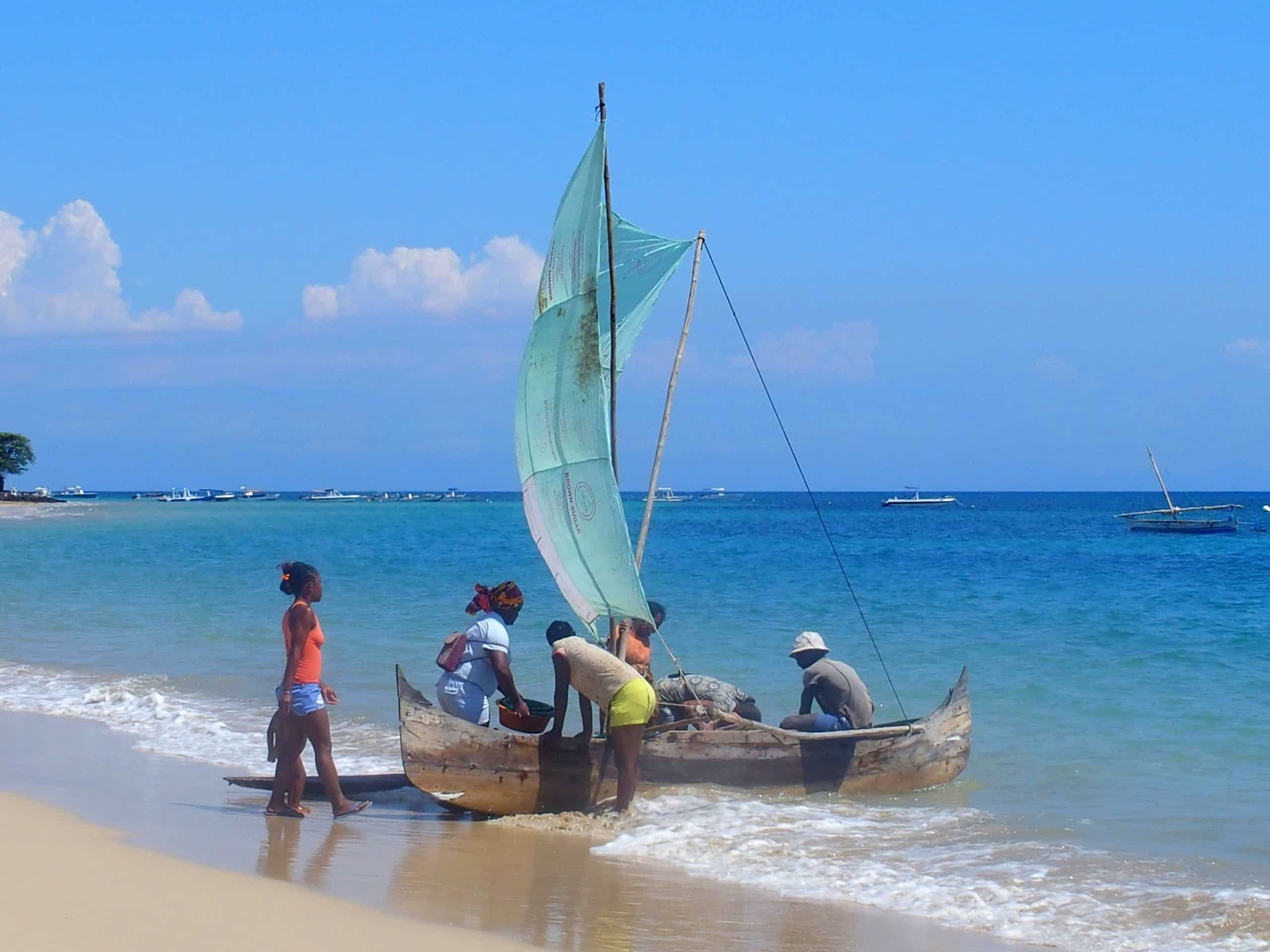 Retour de pêche Nosy Be Madagascar