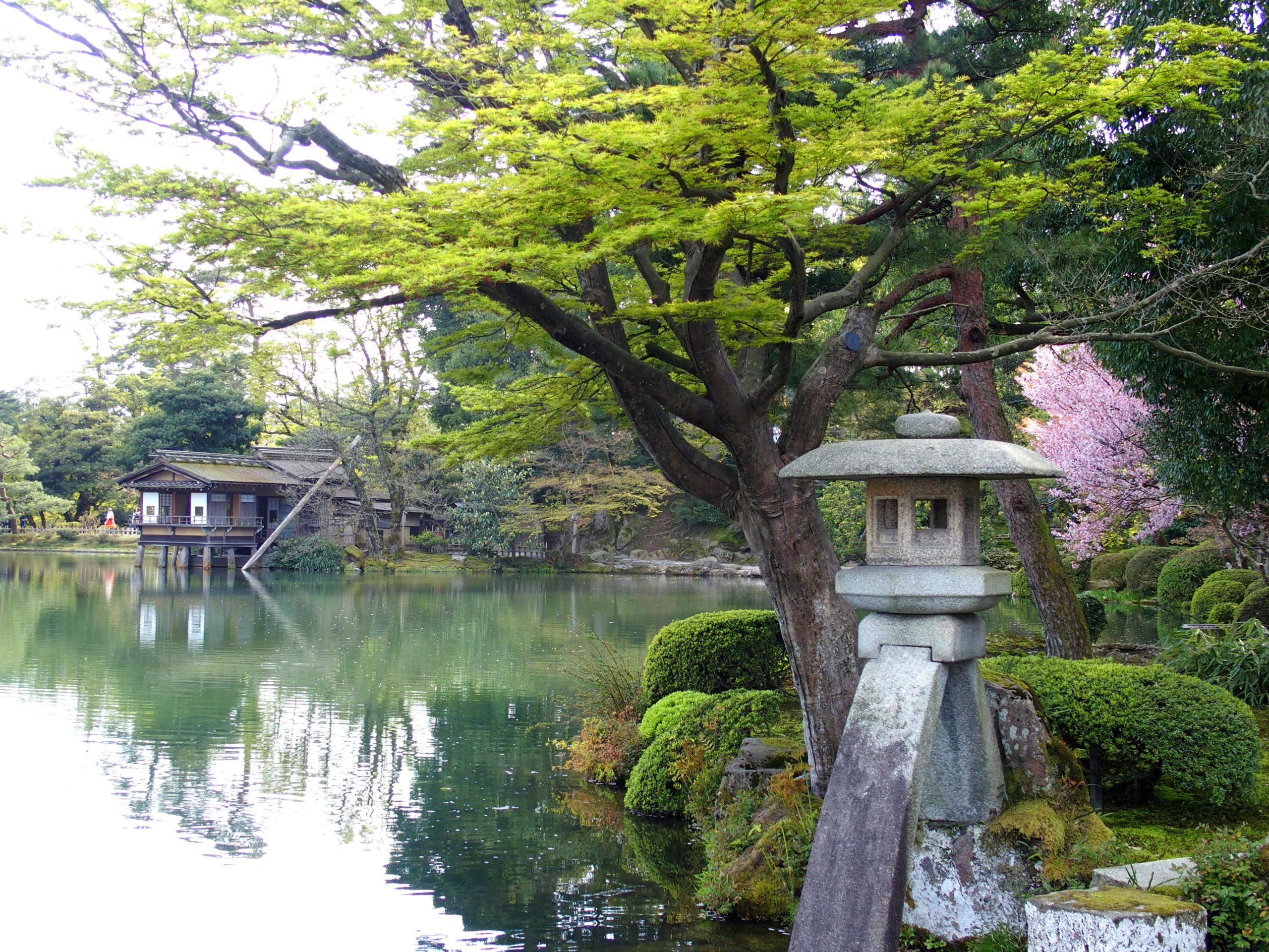 visite de Kanazawa avec vue idyllique du jardin Kenroku-en